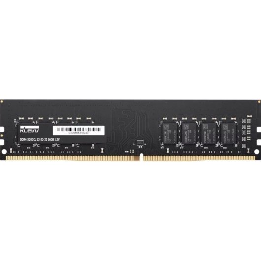 Arbeitsspeicher RAM Klevv KD4AGUA80-32N220A 16GB 1x16GB DDR4 3200MHz 288-pin DIMM Schwarz