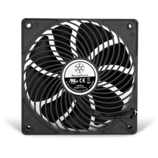 Raffreddamento Aria SilverStone 120 mm 2000 RPM Cuscinetto Doppio LED