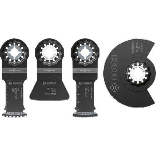 Scie Oscillante Bosch Professional 4 Lames Starlock Parquet Montage
