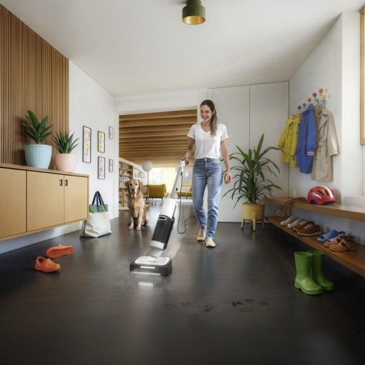 Kärcher SCV 4 Steam Vac Fregona a vapor 0,5 L 1600 W Blanco