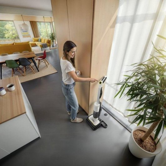 Kärcher SCV 4 Steam Vac Fregona a vapor 0,5 L 1600 W Blanco