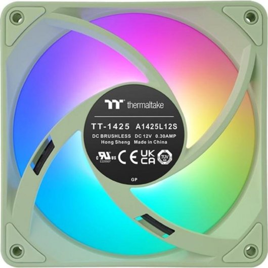 Refrigeração Ar Thermaltake 140 mm CL-F197-PL14MG-A RGB PWM Verde