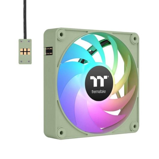Refrigeração Ar Thermaltake 140 mm CL-F197-PL14MG-A RGB PWM Verde