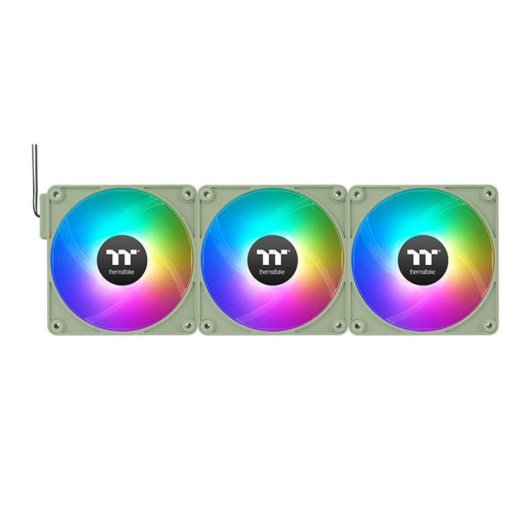 Refrigeração Ar Thermaltake 140 mm CL-F197-PL14MG-A RGB PWM Verde