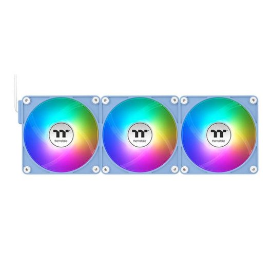 Refrigeración Aire Thermaltake 140mm CL-F197-PL14BU-A RGB PWM Azul 3 unidades