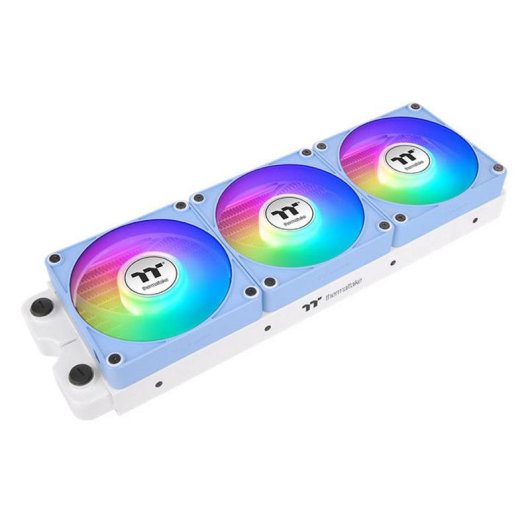 Refrigeración Aire Thermaltake 140mm CL-F197-PL14BU-A RGB PWM Azul 3 unidades