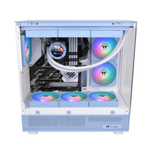 Refrigeración Aire Thermaltake 140mm CL-F197-PL14BU-A RGB PWM Azul 3 unidades