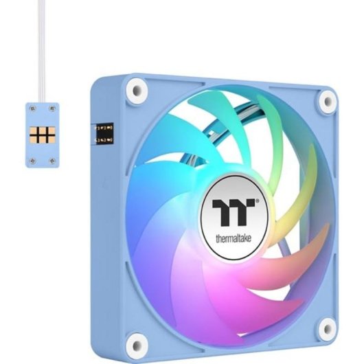 Refrigeración Aire Thermaltake 140mm CL-F197-PL14BU-A RGB PWM Azul 3 unidades