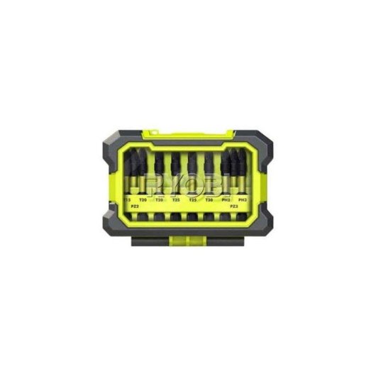 Kit 10 Punte Ryobi Torque+ RAK10MSDI Torx PH PZ 50 mm Custodia Rigida
