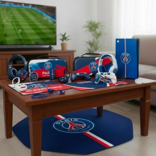Auriculares Konix PSG inalámbricos Bluetooth 5.3 deportivos con micrófono azul