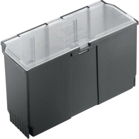 Bosch SystemBox Zubehörmodul Mittel 2/9 Stapelbar PP Klarsichtdeckel 235x105x133 mm