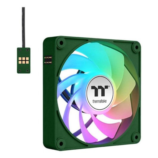Refrigeração Ar Thermaltake 12 cm CT120 EX Reverse ARGB Sync Verde
