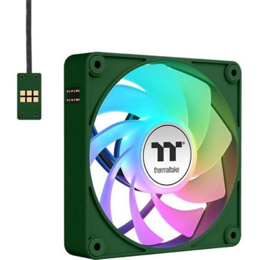 Refrigeração Ar Thermaltake 12 cm CT120 EX Reverse ARGB Sync Verde