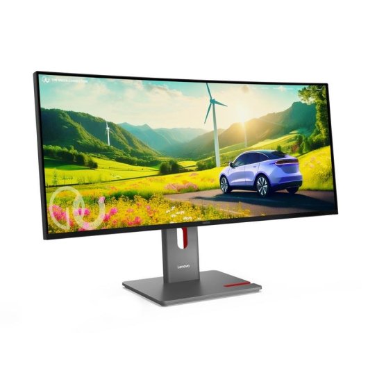 Monitor PC Lenovo ThinkVision P34WD-40 34" WQHD 120Hz IPS Curvo Altoparlanti USB-C