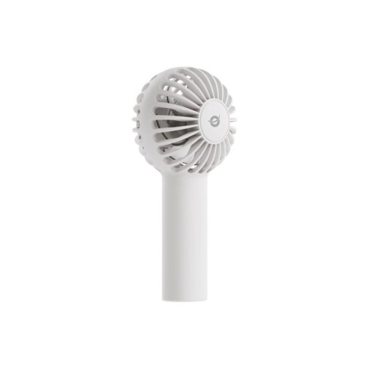 Mini Ventilador de Mano Conceptronic AERIVA01W Blanco 3 Velocidades Recargable 8h Autonomía