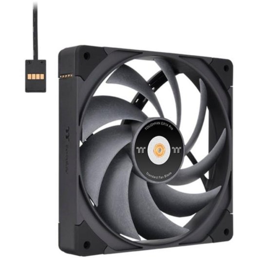 Refrigeración aire Thermaltake 140 mm 500-2000 RPM CL-F172-PL14BL-A hidráulico negro