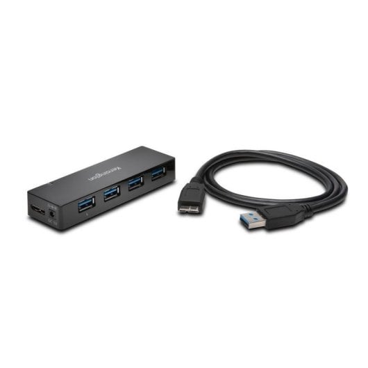 Hub Kensington 4 Ports USB 3.0 5 Gbps Modell UH4000C mit Ladefunktion