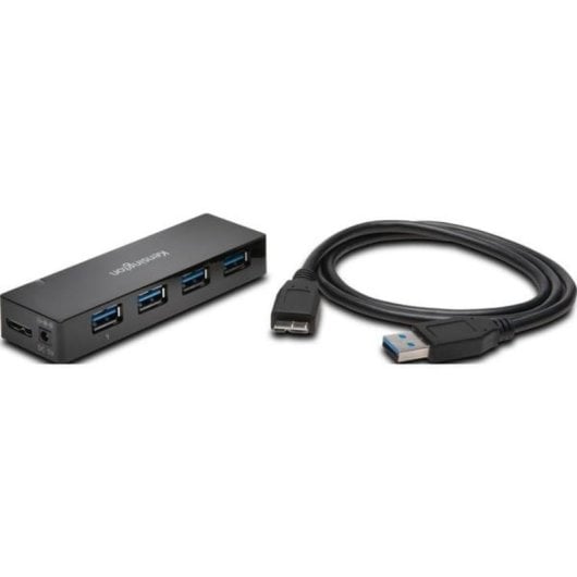 Hub Kensington 4 Ports USB 3.0 5 Gbps Modell UH4000C mit Ladefunktion