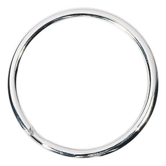 Porte-clés Wedo Acier Nickelé 3,5 cm