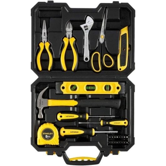 Kit Outils Stanley 28 Pièces STHT78050-1 Étui Plastique Noir et Jaune