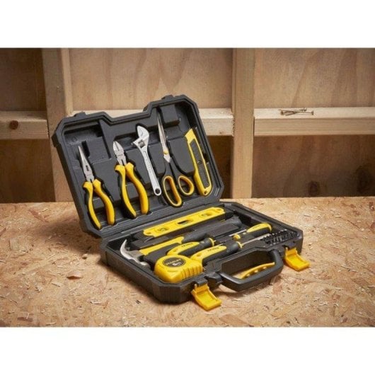 Kit Outils Stanley 28 Pièces STHT78050-1 Étui Plastique Noir et Jaune
