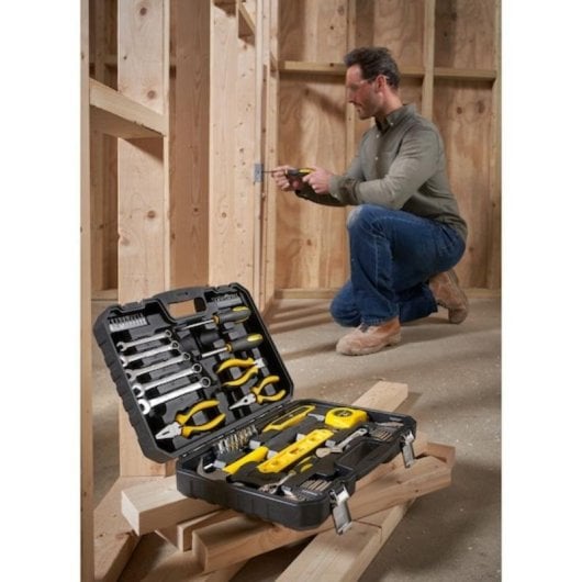 Kit Outils Stanley 28 Pièces STHT78050-1 Étui Plastique Noir et Jaune