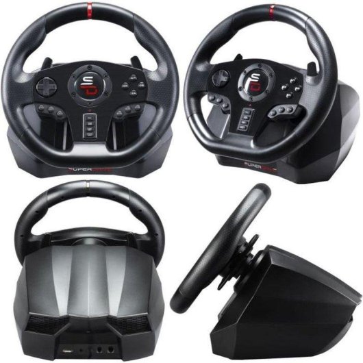 Subsonic GS850-X Volante de Carreras 270° Pedalera Levas USB PS4 Xbox One