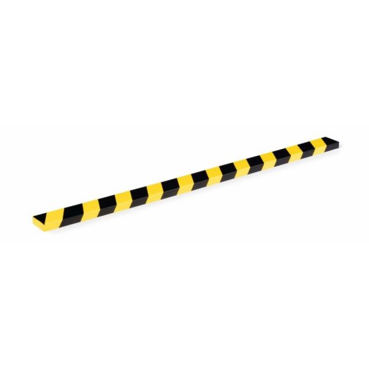 Angolare a Parete Durable S20 Plastica Nero/Giallo 1000 mm x 60 mm
