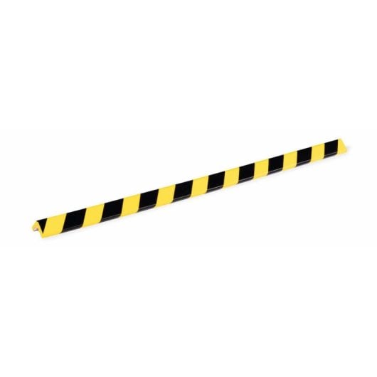 Cantonera de pared Durable C35 Plástico Negro/Amarillo 1000 mm