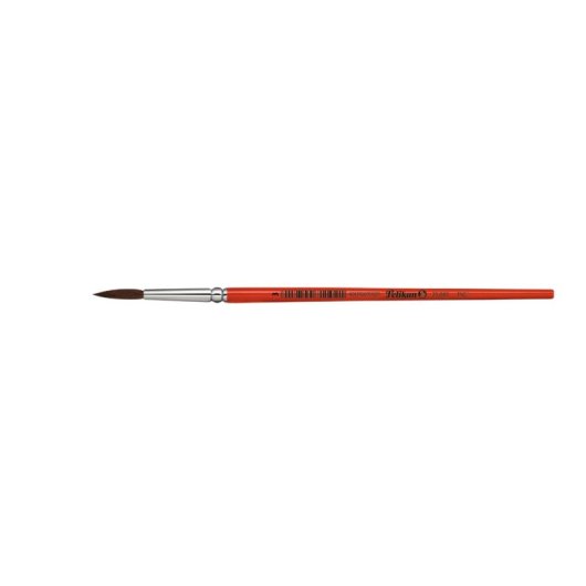 Pincel Abanico Pelikan Madeira Cerdas Pony Laranja