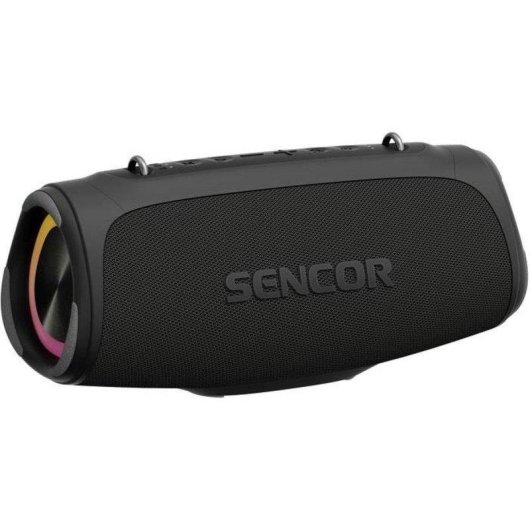 Enceinte Sencor Resonex Midi Bluetooth 80W IPX7 avec LED multicolore