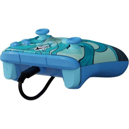 Comando Turtle Beach Rematch Advanced Blue Kitsune Xbox e PC com cabo