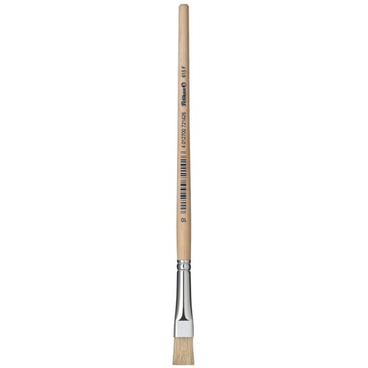 Pennello piatto Pelikan in legno n.14 per belle arti