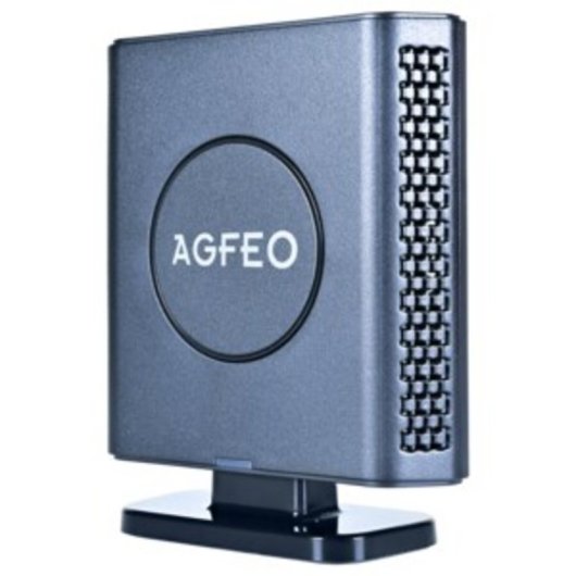 DECT IP-Repeater AGFEO 6101722 Schwarz Wandmontage