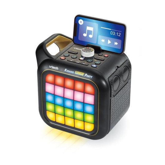 Haut-parleurs VTech Karaoke Light Party Bluetooth avec micros sans fil et LED