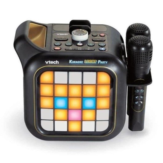 Haut-parleurs VTech Karaoke Light Party Bluetooth avec micros sans fil et LED