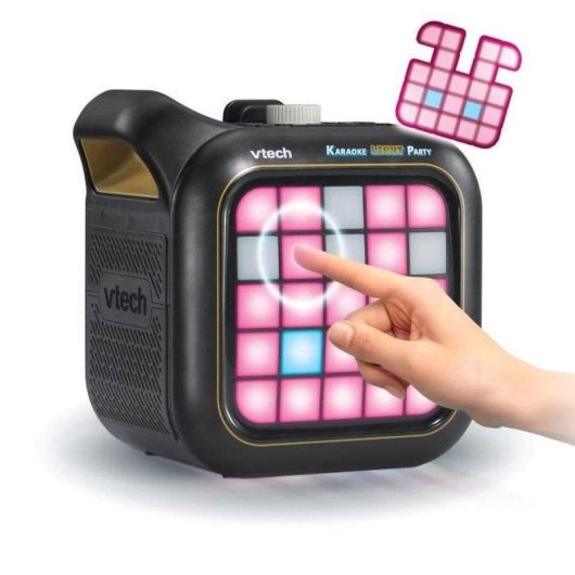 Haut-parleurs VTech Karaoke Light Party Bluetooth avec micros sans fil et LED
