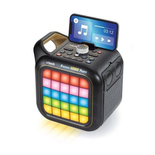 Haut-parleurs VTech Karaoke Light Party Bluetooth avec micros sans fil et LED