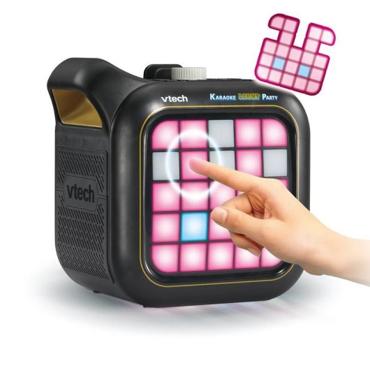 Haut-parleurs VTech Karaoke Light Party Bluetooth avec micros sans fil et LED