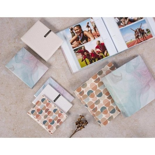 Fotosalbum HAMA Designline II Multicolor 200 Blatt 100 x 150 mm