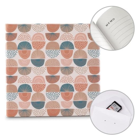 Fotosalbum HAMA Designline II Multicolor 200 Blatt 100 x 150 mm