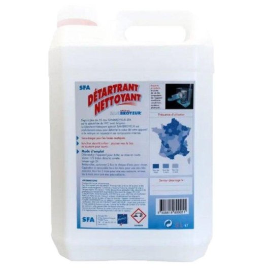 Desincrustante líquido SFA DETFR 5 L listo para usar