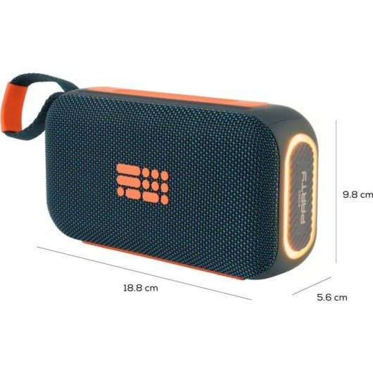 Enceinte Bluetooth Bigben Party 30W Bluetooth 5.3 TWS Effets lumineux