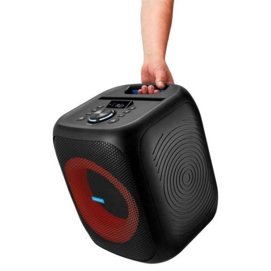 Enceinte Medion Portable Bluetooth 50W RMS avec Micro et LED Multicolore