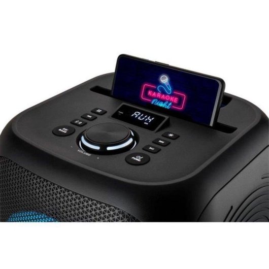 Enceinte Medion Portable Bluetooth 50W RMS avec Micro et LED Multicolore