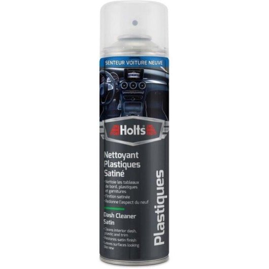 Nettoyant Tableau de Bord et Plastiques en Spray 500 ml Holts Finition Satinée