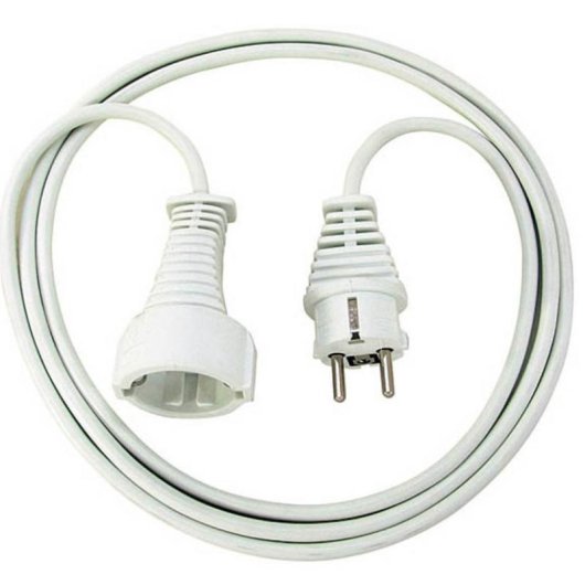 Cabo de extensão Brennenstuhl 3 m Branco