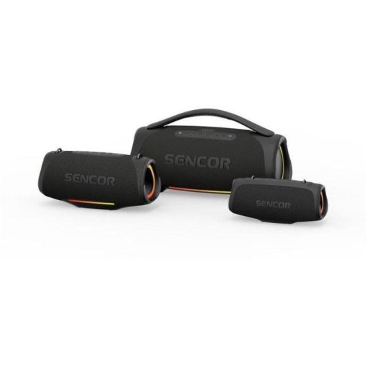 Altoparlanti Sencor Resonex Maxi Bluetooth 100W Waterproof IPX7 LED multicolore