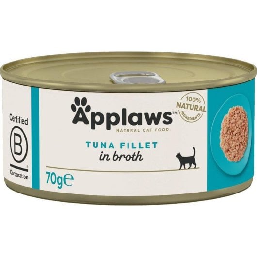 Comida húmeda para gatos Applaws Filete de Atún Adulto 156 g