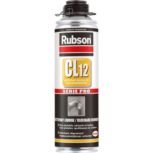 Limpiador Espuma PU em Aerosol Rubson CL12 500 ml para Pistolas e Bicos